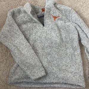 TEXAS LONGHORN QUARTER ZIP SHERPA (UT AUSTIN)